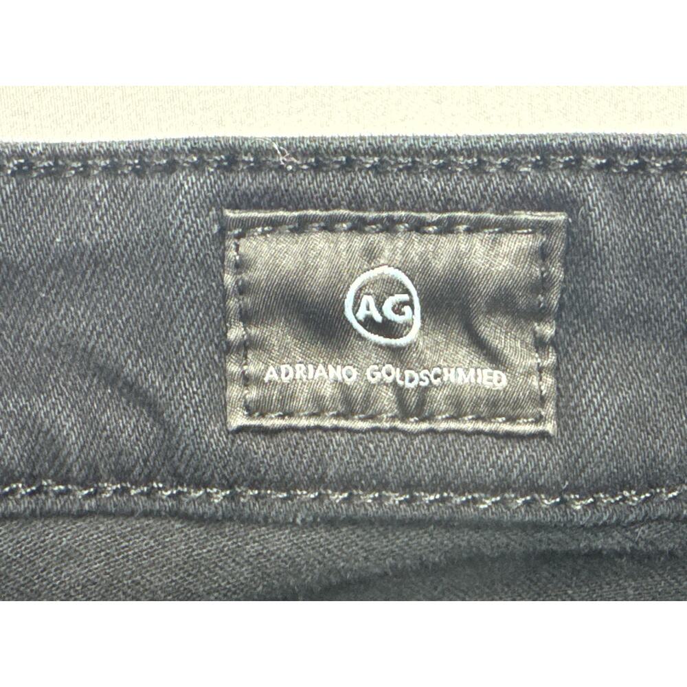 Adriano Goldschmied Womens Mari High Rise Straight Black Denim Jeans 25R (25x26) - Picture 5 of 6